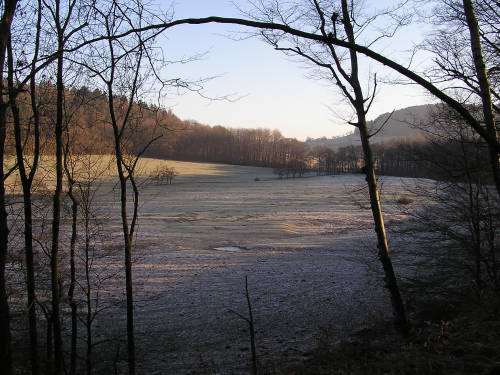 Am Flusslauf der Elpe boten sich schöne Blicke.